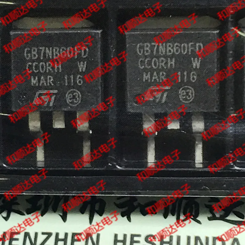 5 шт./STGB7NB60FD GB7NB60FD TO-263 TO263