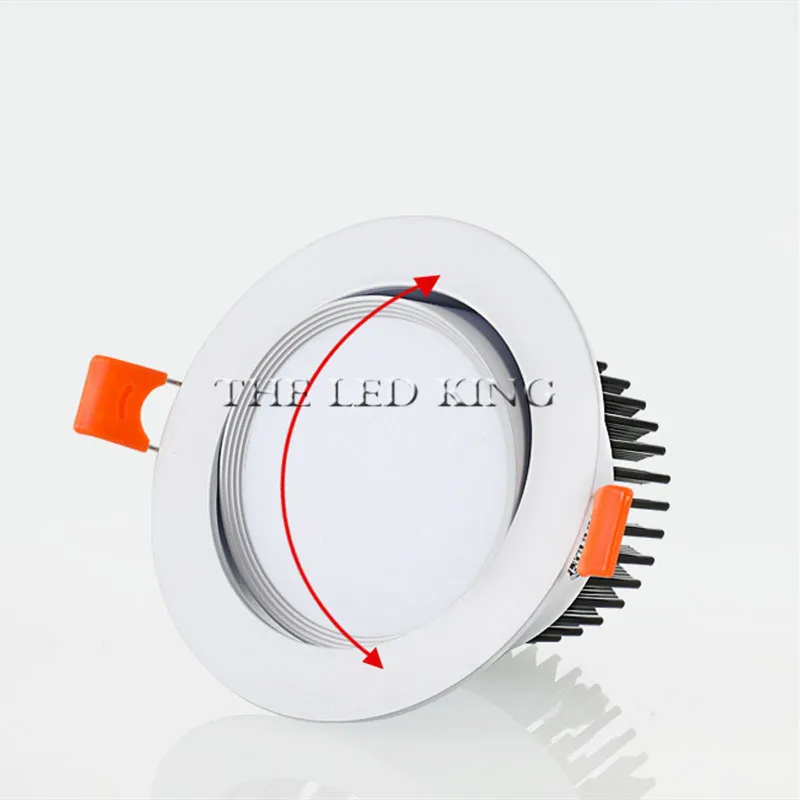 COB LED Downlights Real 3W 5W 9W 12W 110V-240V White Ceiling Spot Lamp 2.2 Inch 55mm 75mm Cut Hole No Flicker Lighting Fixtures