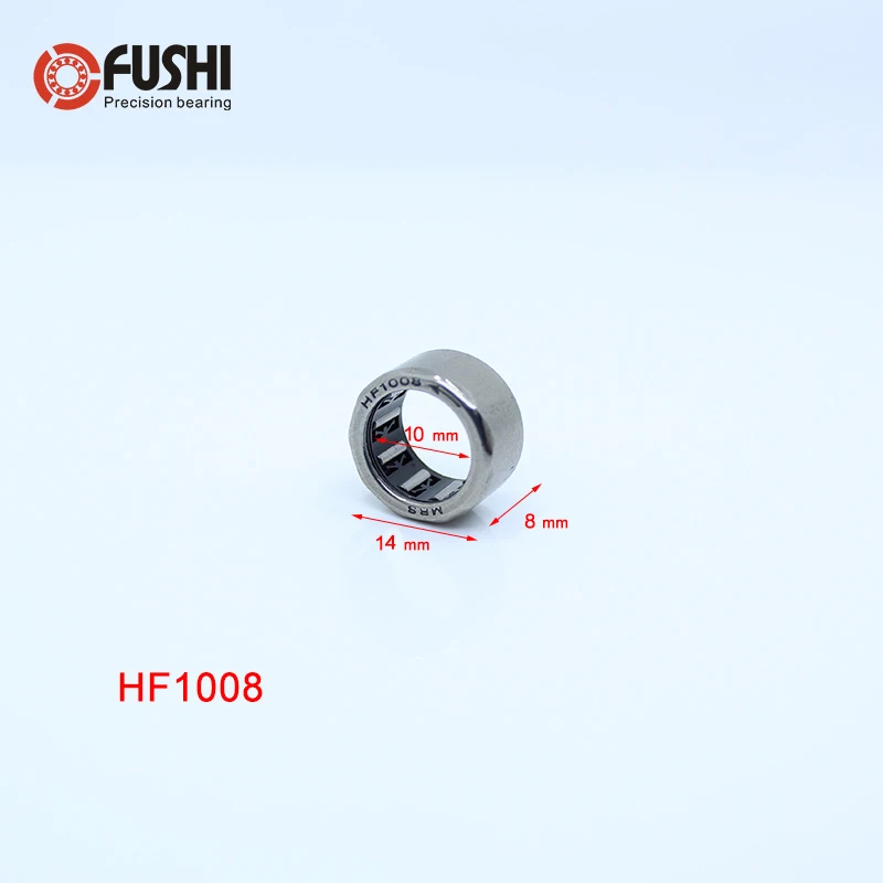 HF1008 Bearing 10*14*8 mm 10PCS Drawn Cup Needle Roller Clutch HF101408 Needle Bearing bk3026 needle bearings 30 37 26 mm 5 pc drawn cup needle roller bearing bk303726 caged closed one end