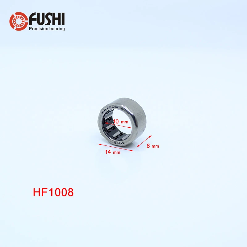 HF1008 Bearing 10*14*8 mm 10PCS Drawn Cup Needle Roller Clutch HF101408 Needle Bearing 5pcs one way clutch miniature needle roller bearing bushing for helicopter hf0812 8x12x12mm