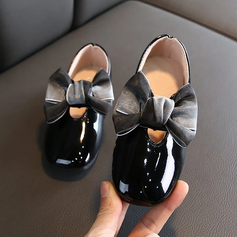 Детская обувь; Новая весенне-Осенняя детская обувь для девочек; детская обувь из искусственной кожи с мягкой подошвой для От 2 до 7 лет