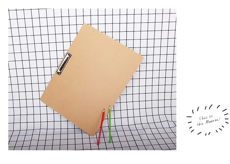A3 Paper Doing Homework Board Clip Thick Board Hotel Order Dishes Clip Board Writing Pad Clip Doing Homework Drawing Board Copy