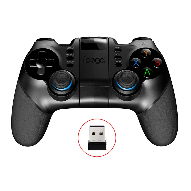 

Ipega PG-9156 Wireless Bluetooth Gamepad with 2.4G Receiver Game Controller Joystick Gamepads for Android IPhone IOS TV Box PC