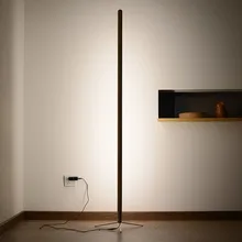 Скандинавские минималистичные современные оригинальная напольная лампа, настольная Светодиодная лампа, настольная лампа для спальни, декор для гостиной, деревянные напольные светильники