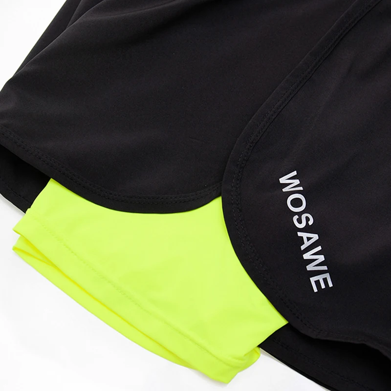 Велосипедные светильник ты WOSAWE с светоотражающим логотипом двухслойная