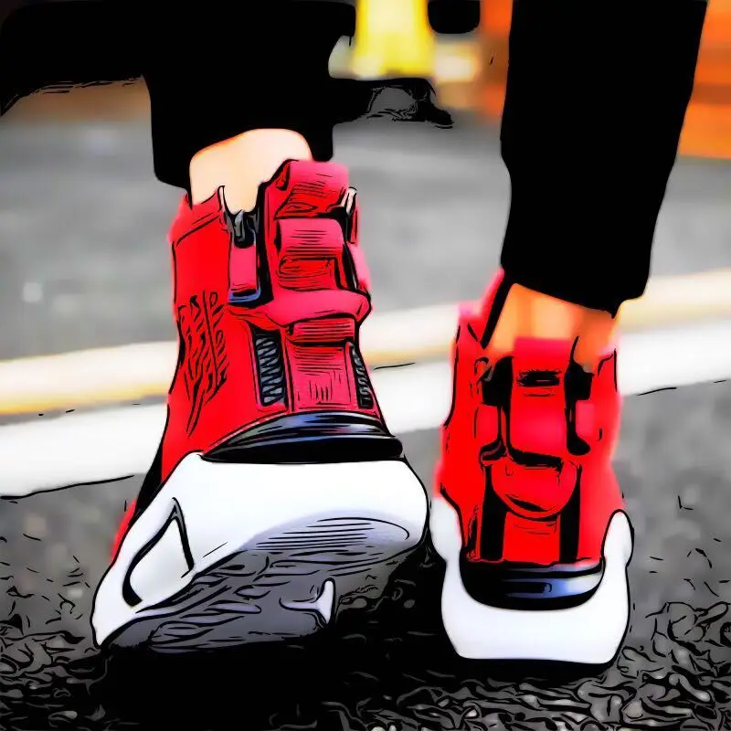 

Men's Shoes Winter Trendy Shoes 2018 New Style Online Celebrity Hight-top Canvas Casual Board Shoes Korean-style Youth Trend Eng