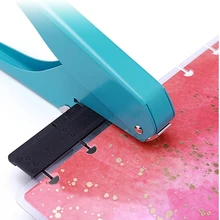 Perforateur de trous pour carnet de notes en forme de champignon, perforateur de trous pour livre à main à feuilles mobiles