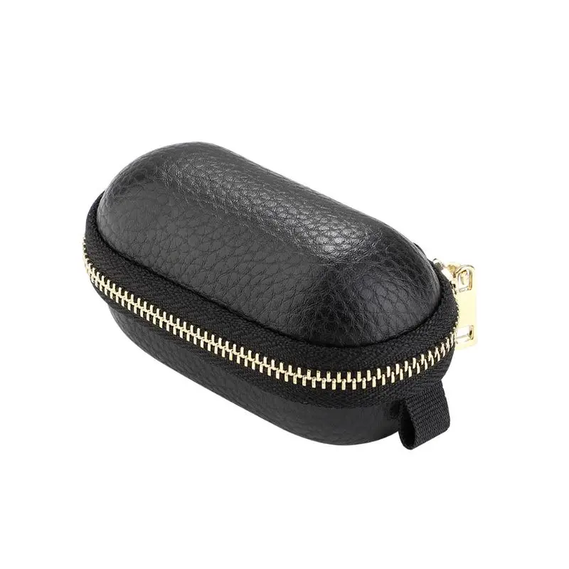 

2019 New Portable Leather Storage Bag Carrying Case With Buckle for Huawei Freebuds/Honor Flypods Kit Earphone Accessories