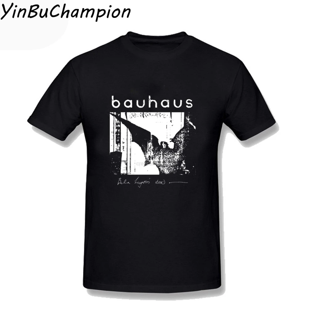 Мужская футболка с культом, Bauhaus, крылья летучей мыши, Bela Lugosi s Dead, футболка, Пляжная, забавная, с принтом, новинка, мужские хип-хоп футболки, XS-3XL