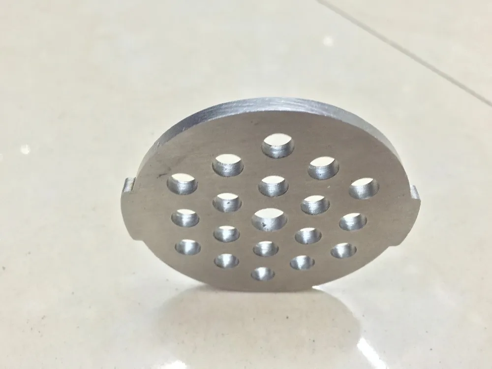 2 шт./лот мясная шлифовальная плита решетка Мясорубка запасные части Мясорубка пластина 4 мм 7 мм ячейка для Moulinex HV2 HV3 HV4 HV6 решетка