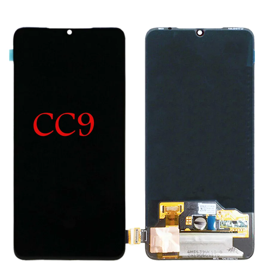 Super AMOLED для Xiao mi CC9 lcd mi CC9 дисплей кодирующий преобразователь сенсорного экрана в сборе запасные части для Xiaomi mi cc9e lcd