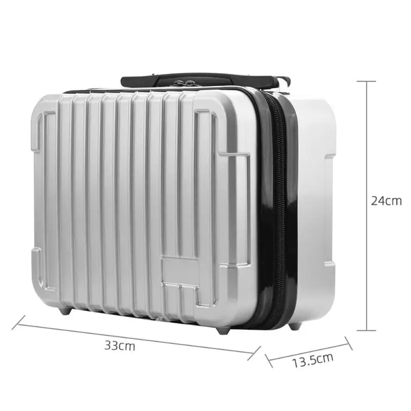 Удобная коробка для хранения, высококачественный ABS жесткий чехол для путешествий, чехол для камеры, дроны, аксессуары для DJI Mavic Mini Drone - Цвет: Серебристый