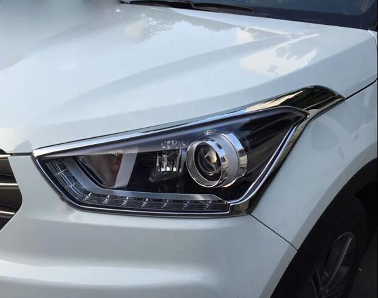 ABS фары Задние Крышка Ремонт Хром Стайлинг внешние украшения аксессуар для Hyundai