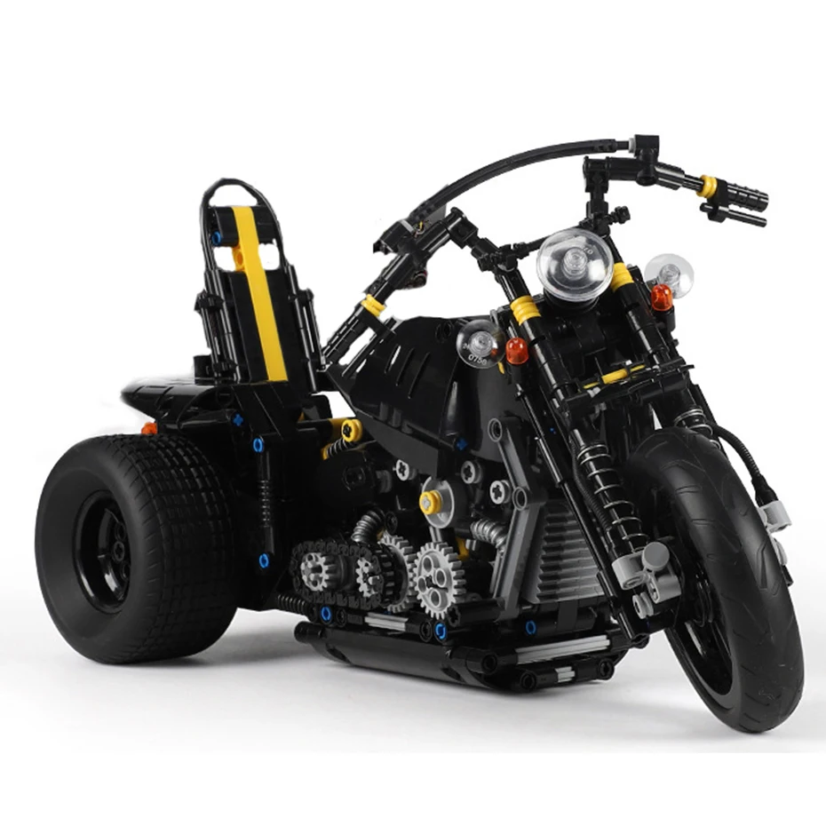 

Xingbao New Technic Motor Building Blocks 853pcs Heavy Motorcycle Sets Bricks DIY Assembly Motorbike Model Kits Boys Toys Gifts