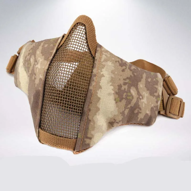 

Lawn mower explosion-proof mask wire mesh protective screen protective mask