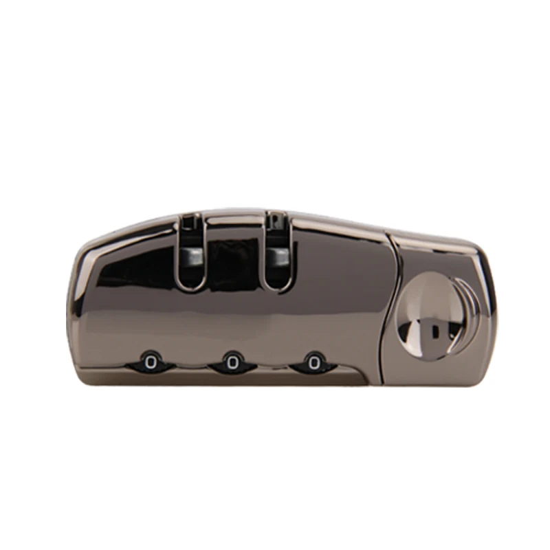 Trolley luggage code lock fixed lock luggage trolley luggage accessories code lock fixed lock ordinary code lock