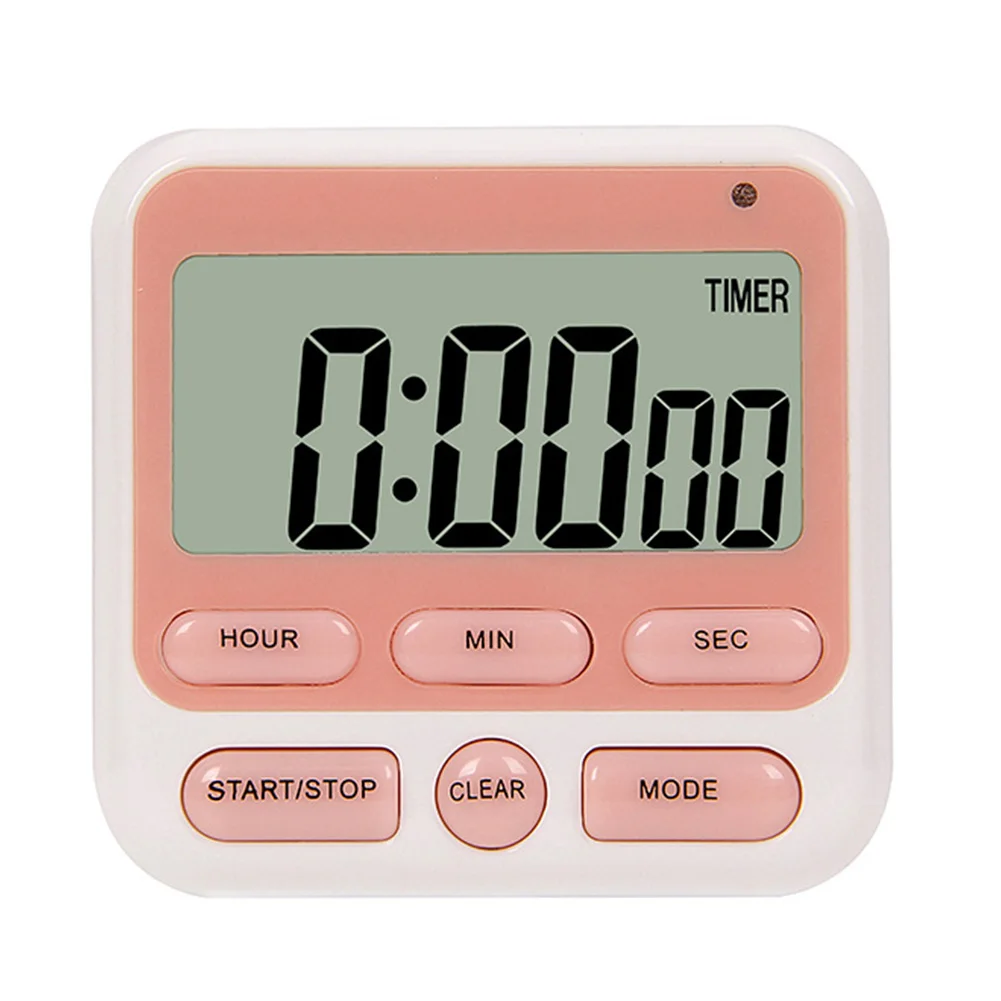 Easy Operate LCD Digital Cooking Supplies ABS Magnetic Kitchen Tool Electronic Timer Portable Baking Reminder Multifunctional