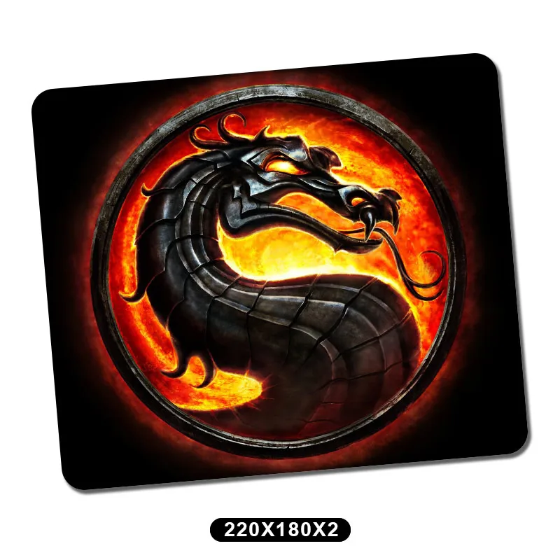 Mmoral Kombat игровой коврик для компьютерной мыши коврик для мыши для игр игровой Резиновый Коврик Для Мыши Mause коврик для ПК ноутбука - Цвет: 22x18cm