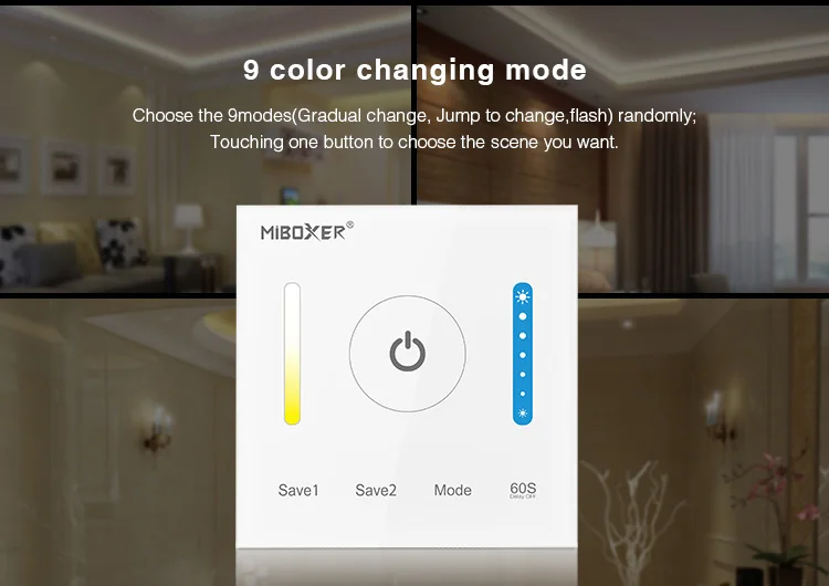 Mi светильник, умный светодиодный контроллер сенсорной панели для RGB RGBW RGB+ CCT/двойной белый/одноцветный светодиодный светильник ing