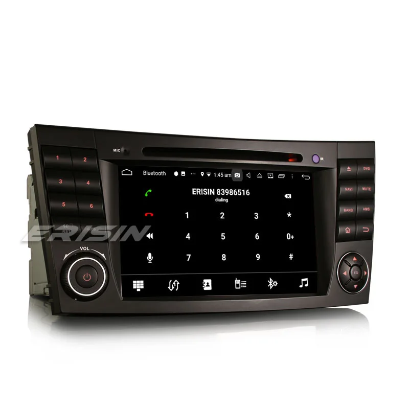 Cheap Erisin ES7710E 7" Android 9.0 Octa Core 4GB RAM Car DVD Radio BT for Mercedes Benz E/CLS/G Klasse W211 W219 1