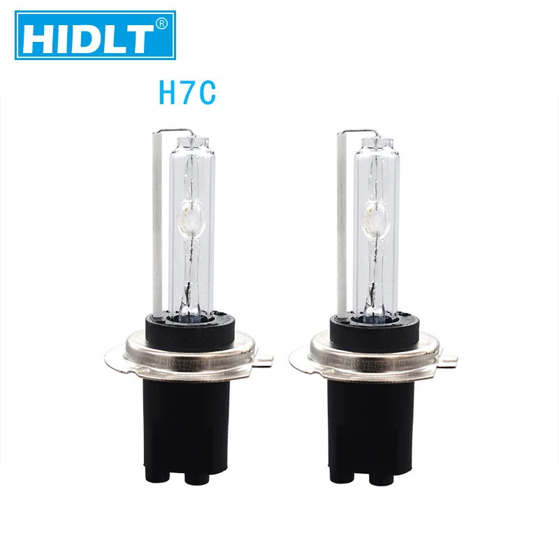 HIDLT 55W Xenon H7C HID Headlight Bulbs 35W Car Light Xenon H7 Metal Base HID Replacement Bulb Lamp 4300K 5000K 6000K 8000K (3)
