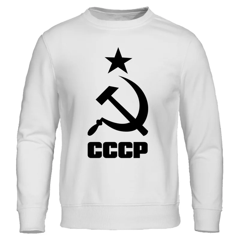 Мужская одежда, осень, CCCP, русские толстовки для мужчин, СССР, СССР, мужские свитшоты, москвийские мужские пуловеры, хлопковые топы с круглым вырезом