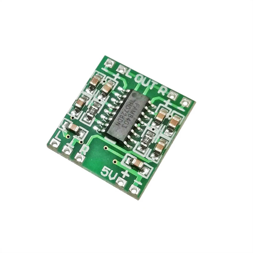 PAM8403 цифровой усилитель плата 2x3 Вт двухканальный USB 5 В мини аудио модуль класса D