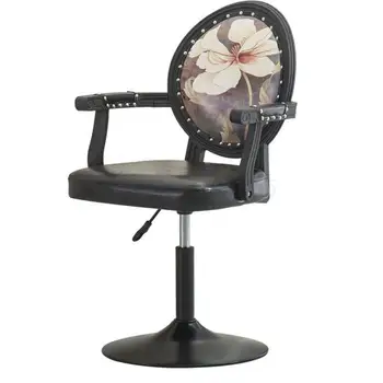 

European Bar Chair, Bar Chair, Swivel Lift Backrest, Chair, Manicure Chair, Beauty Bar Chair, High Foot Bar Stool, Special