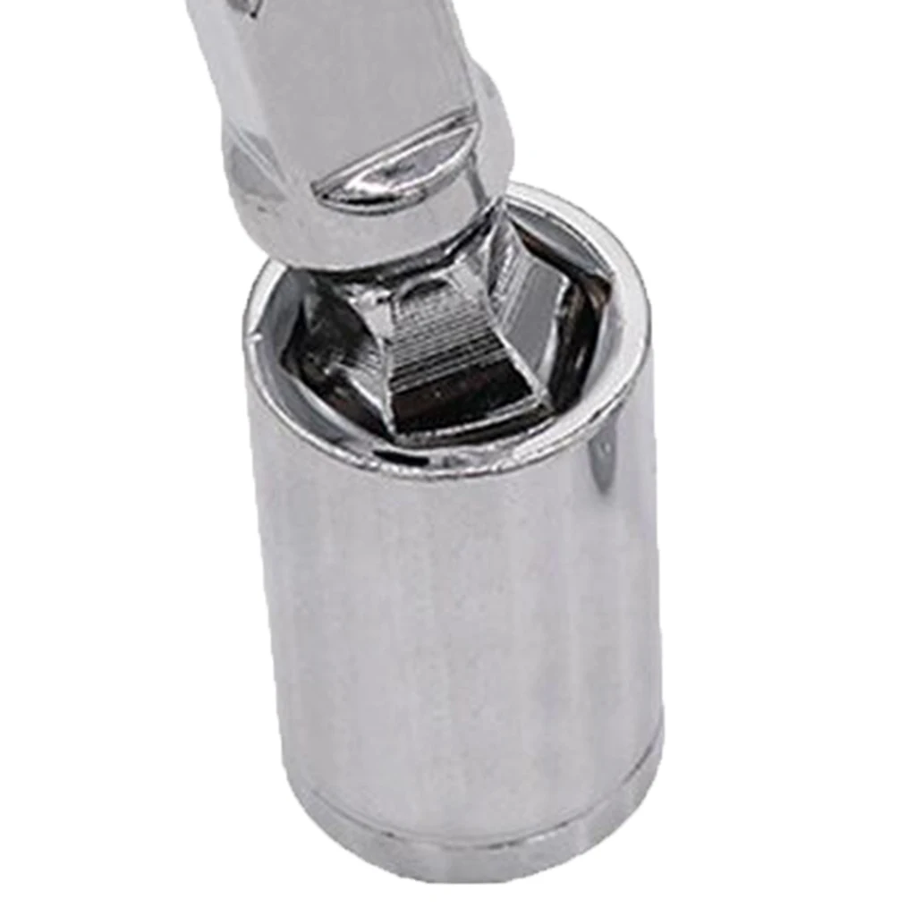 Swivel Impact Adapter Universal Joint Driver Socket, Hardened Chrome-vanadium steel construction for superior strength