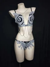 New Gemstone Bikini sexy fashion beach must be eye-catching