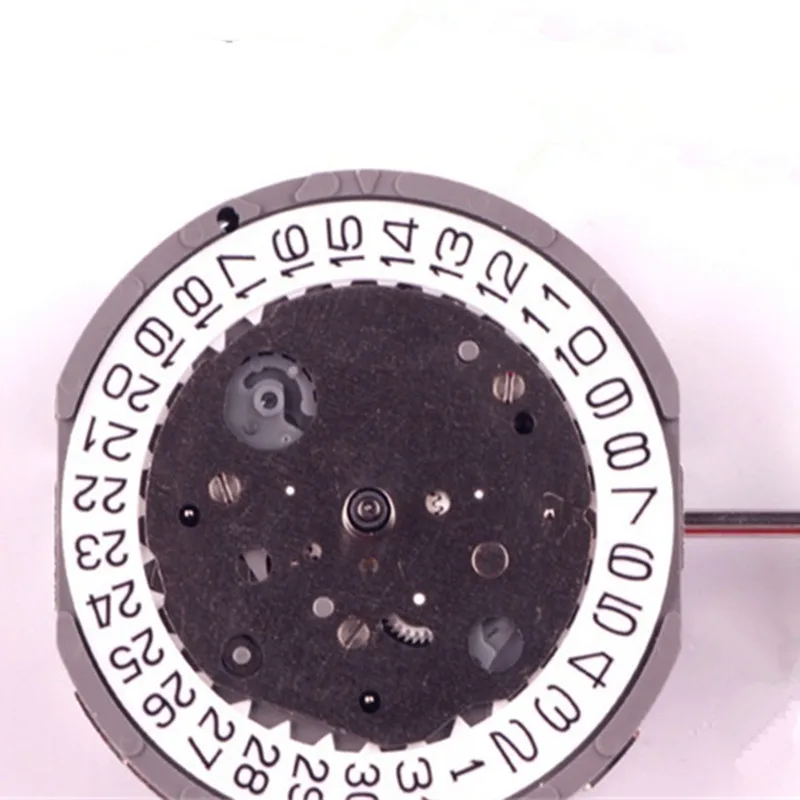 Часы Аксессуары для перемещения FS26 движение 7 pin один календарь кварцевый механизм три слова 369 секунд без батареи