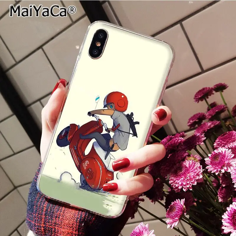 A5 MaiYaCa Vespa скутер окрашенный чехол для телефона iphone 11 Pro 11Pro MAX 8 7 6S Plus X XS MAX 5 5S SE XR 10 Capa - Цвет: A5