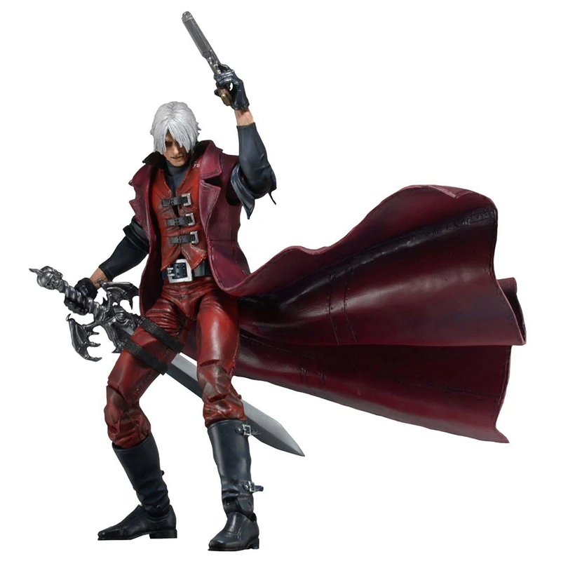 DevilMay Cry Ultimate Dante 7 дюймов фигурка NECA фигурка игрушки Brinquedos figuals Коллекция Модель подарок