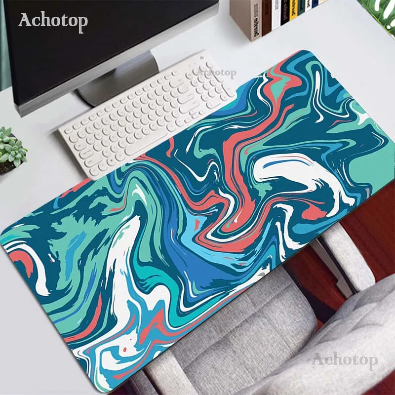 Strata Liquid Computer Mouse Pad Gaming Mousepad Abstract Large 900x400 MouseMat Gamer XXL Mause Carpet PC Desk Mat keyboard Pad