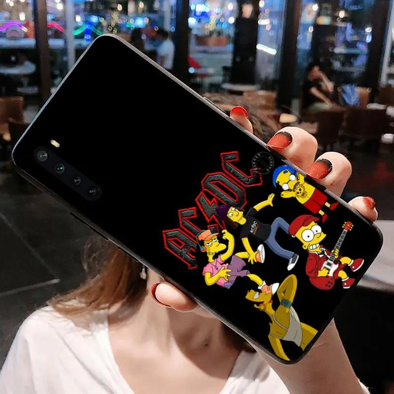 Плакат PENGHUWAN AC DC музыкальный черный чехол для телефона корпус Xiaomi Mi Note 10 Lite 9T Pro xiaomi