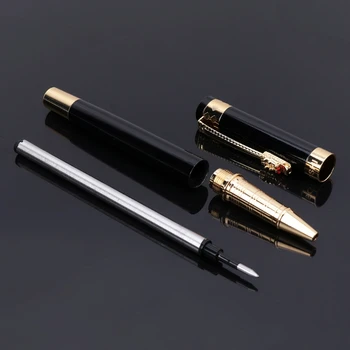 

0.5mm Metal Rollerball Pen Roller Ball Ballpoint Pens Business Office Stationery