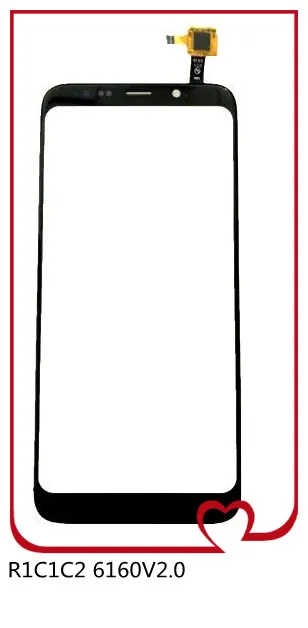 Для R1C1C2 6160V2. 0 Сенсорный экран Digitizer Замена с инструментами+ 3 М Стикеры