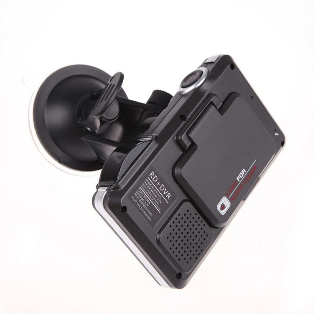 rear view mirror dash cam Car DVR Radar Detector 2 In 1 Dash Cam Vehicle Video Recorder Full HD 1080P Car Flow Velocity Radar Detector Russian Language rear mirror camera