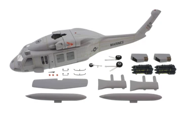 شراء600 حجم جسم الطائرة ل UH60/UH-60 مروحية عسكرية/البحر الصقور/JAYHAWK HH60 اللوحة مع ميتال جير