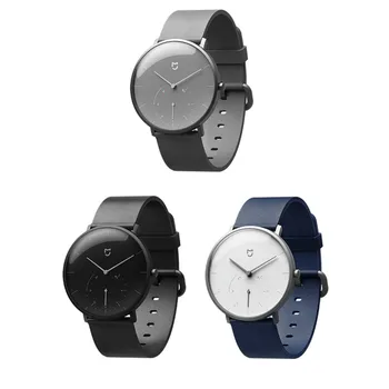 

Xiaomi Mijia Quartz Watches Waterproof Double Dial with Alarm Sport Sensor Bluetooth Smart Watch Mi Home APP
