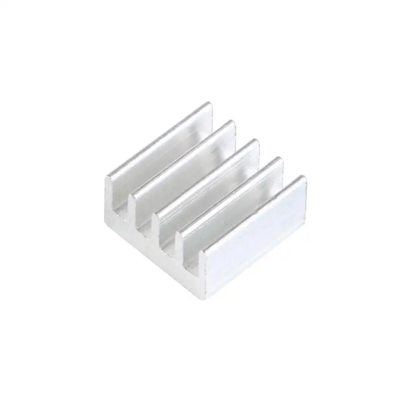 10pcs 8.88.85mm Small Tiny Silver  Black Heatsink Aluminum Heat Sink Radiator Cooler