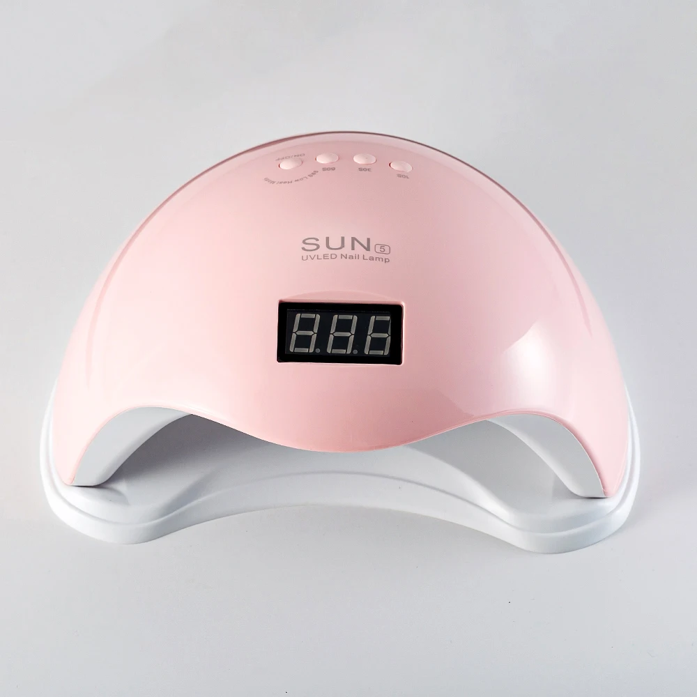 RainSolid SUN5 48 Вт Сушилка для ногтей УФ светодиодный для ногтей лампа отверждения Гель-лак быстрая сушка с автоматическим датчиком маникюрная лампа для салона