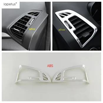 

Lapetus Accessories Fit For Ford Kuga / Escape 2017 2018 2019 Side Air Condition AC Vent Outlet Protector Molding Cover Kit Trim