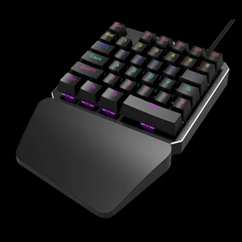 

Colorful Backlit BATTLEGROUNDS Keyboard Gaming Game Portable Chicken Artifact Mice Computer Keyboards