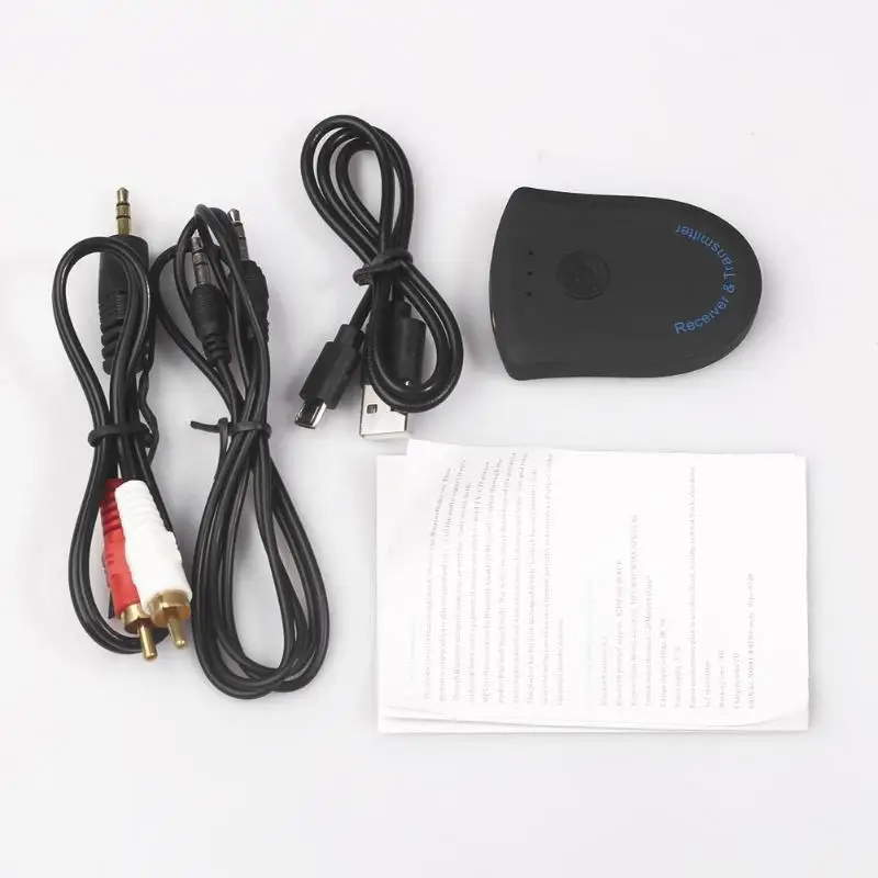 BT805 беспроводной Bluetooth 2 в 1 аудио передатчик приемник 3,5 мм Музыкальный адаптер емкость батареи 300 мА около 8 ч Работа