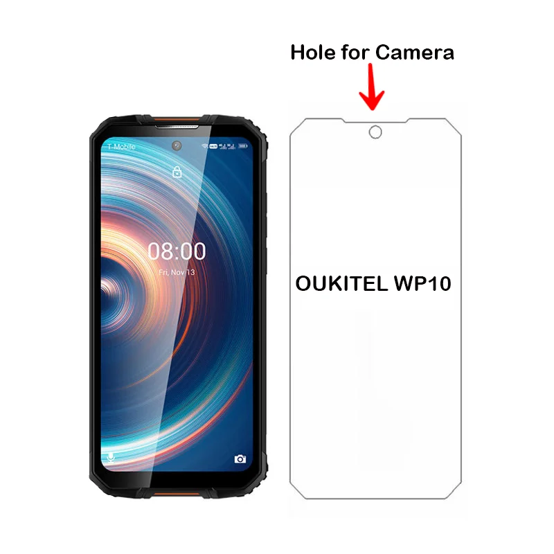 Защитное стекло JGKK для Oukitel WP10 5G WP 10 OUKITEL Premium 9H прозрачное | Мобильные телефоны и