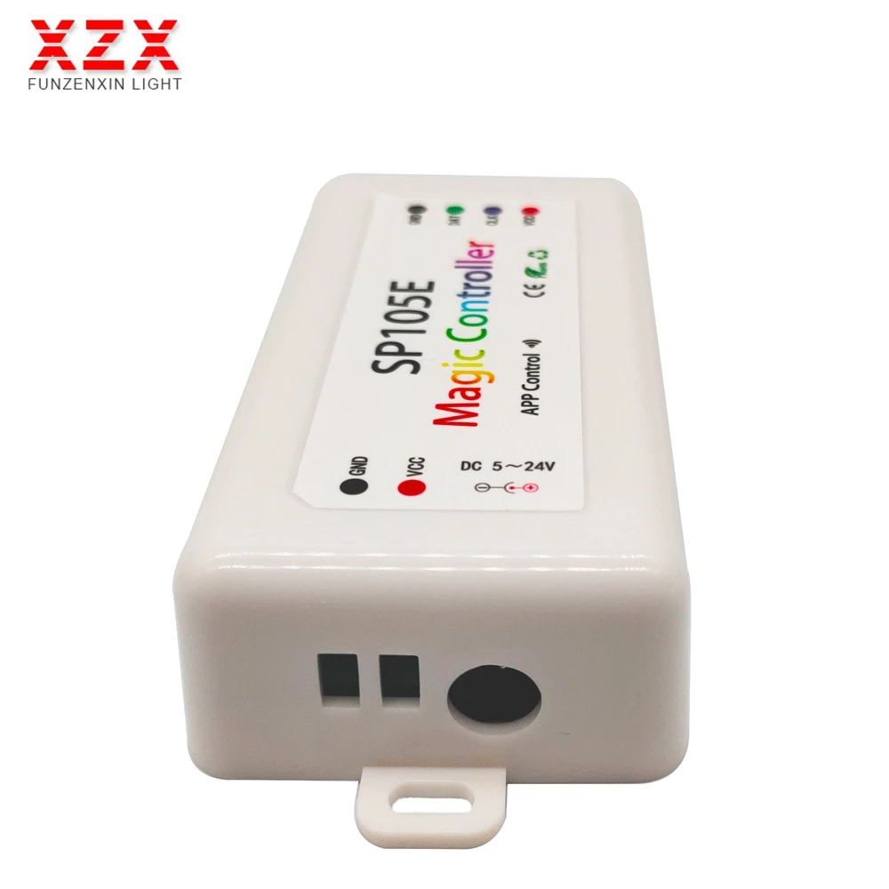 DC5V ~ 24V SP105E Беспроводной Bluetooth волшебного сна Цвет контроллер iOS Android для WS2811 WS2812B