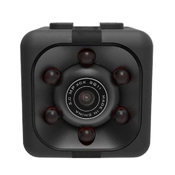 

Retail Camera Sq11 Pro Mini Camera Hd 1080P Night Visual Motion Digital Mini Aerial Camera Black Plastic