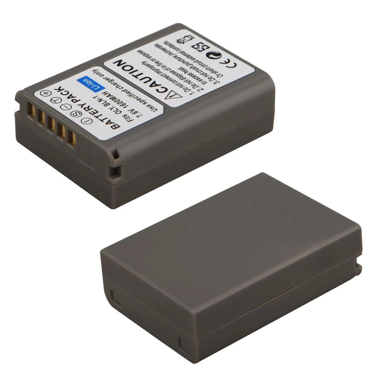 For Olympus PS BLN1 Camera Battery Replacement Lithium Battery 7.4V