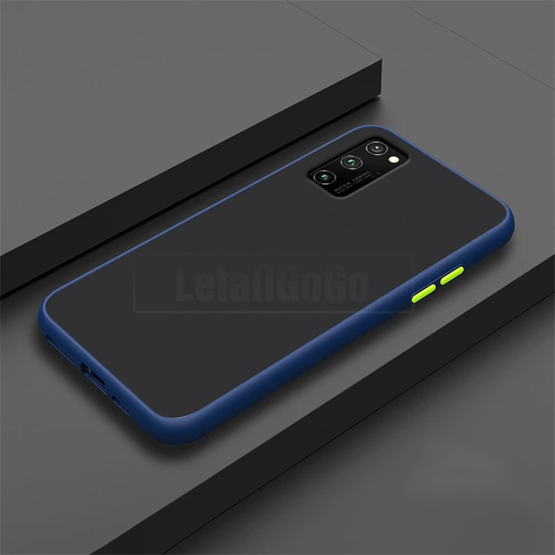 Матовый сенсорный чехол для телефона huawei Honor V30 Pro, чехол, силиконовая задняя крышка для Honor 20 V20 V30 Pro, противоударный чехол